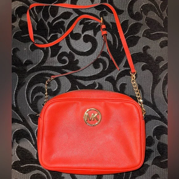 Michael Kors orange Crossbody Bag - Picture 1 of 8